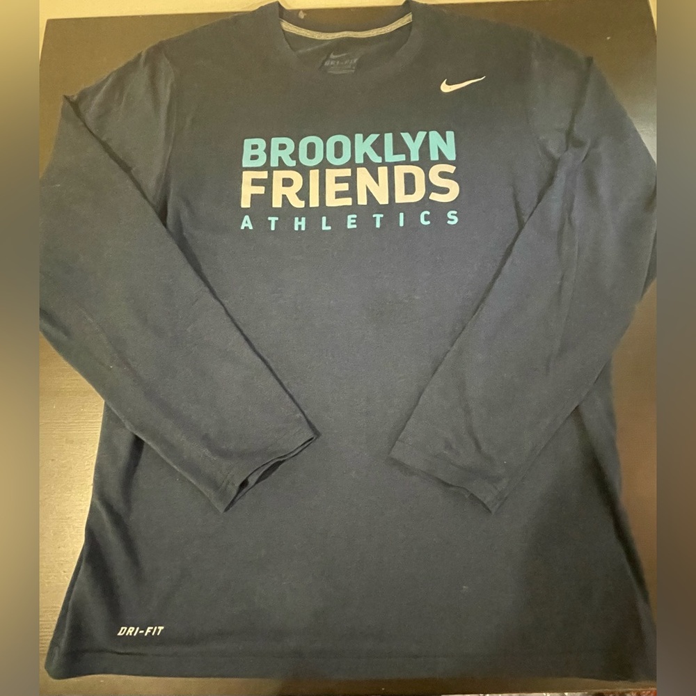 Nike DriFit Brooklyn Athletics Long Sleeve TShirt *Excellent* Size L